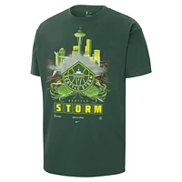 T-shirt oversize Nike Seattle Storm Original Content City Edition Max90 pour homme, vert