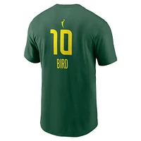 Men's Nike Sue Bird Green Seattle Storm Explorer Edition Name & Number T-Shirt
