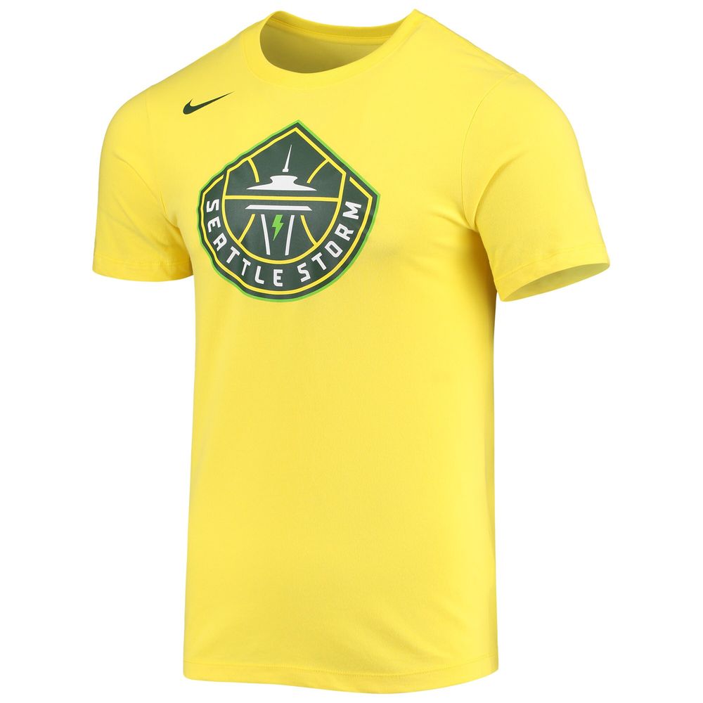 Men's Nike Yellow Seattle Storm Logo Performance T-Shirt