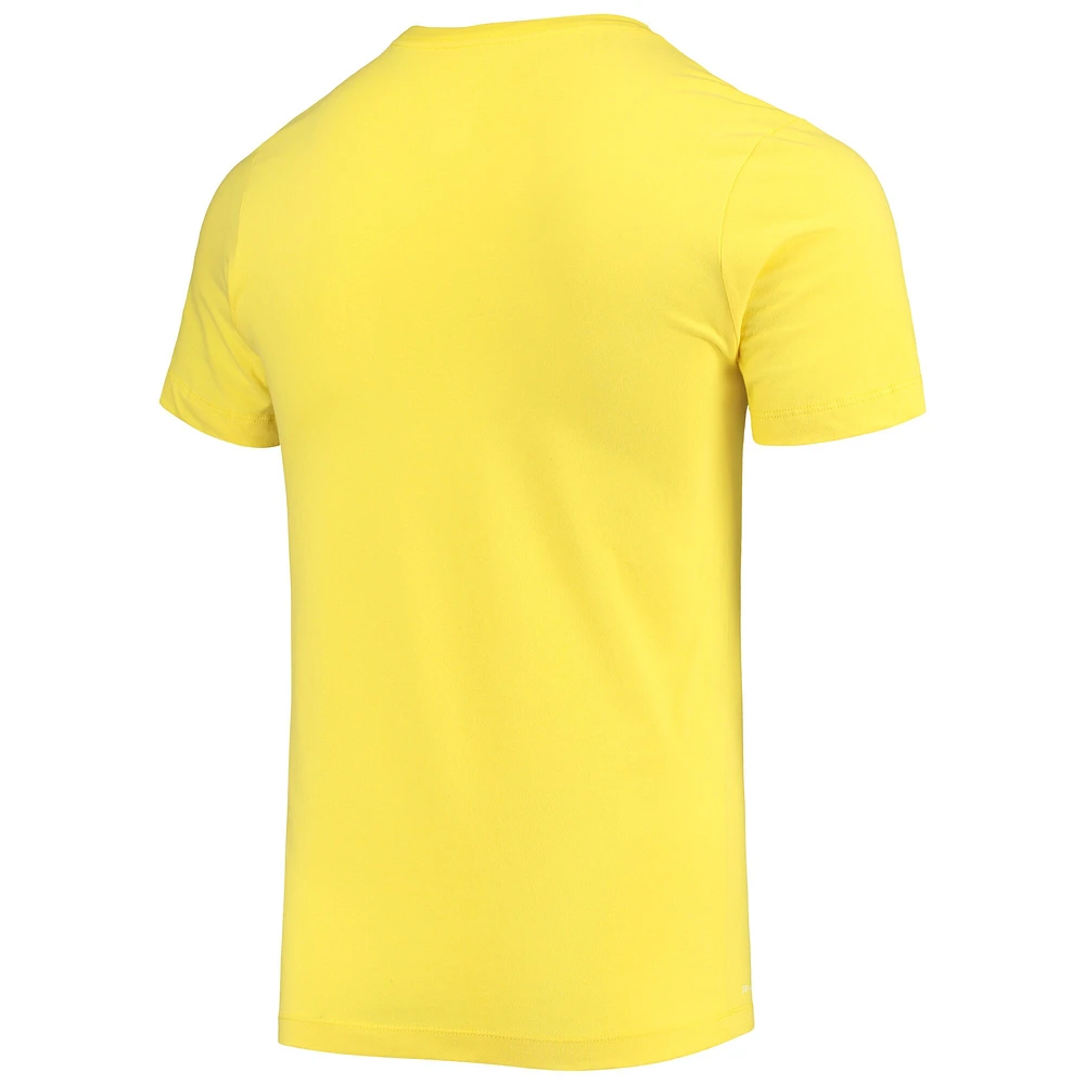 T-shirt Nike Seattle Storm Logo Performance pour homme, jaune