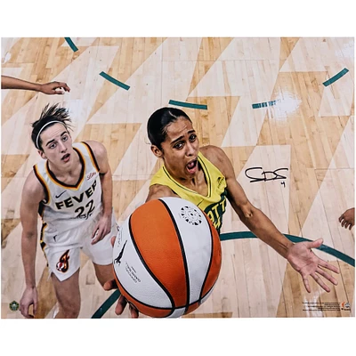Skylar Diggins-Smith Seattle Storm Autographed 16" x 20" Layup vs. Indiana Fever Photograph