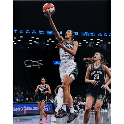 Skylar Diggins-Smith Seattle Storm Autographed 16" x 20" Layup vs. New York Liberty Photograph