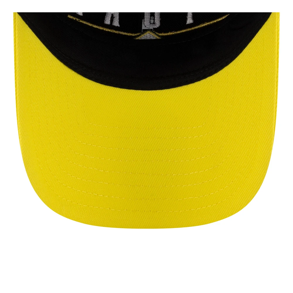 Unisex New Era Black/Yellow Seattle Storm 2025 WNBA Draft 9TWENTY Adjustable Hat