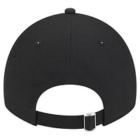 Casquette réglable unisexe New Era noire Seattle Storm Core Logo 9TWENTY