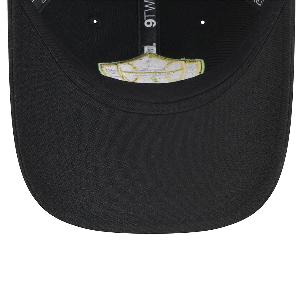 Casquette réglable unisexe New Era noire Seattle Storm Core Logo 9TWENTY