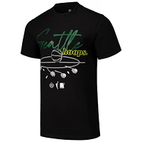 Unisex round21 Black Seattle Storm Home Court T-Shirt