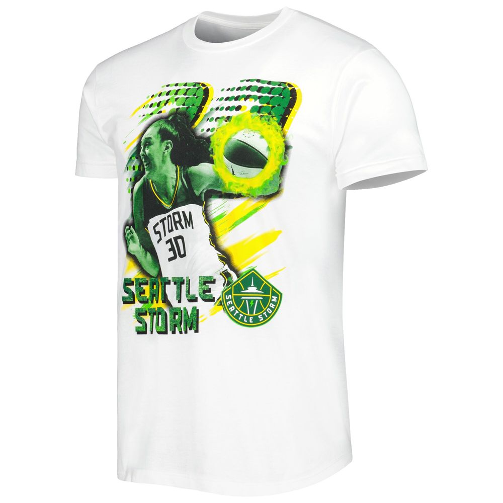 Unisex Stadium Essentials Breanna Stewart White Seattle Storm Slash T-Shirt