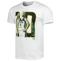 Unisex Stadium Essentials Sue Bird White Seattle Storm Player Skyline T-Shirt