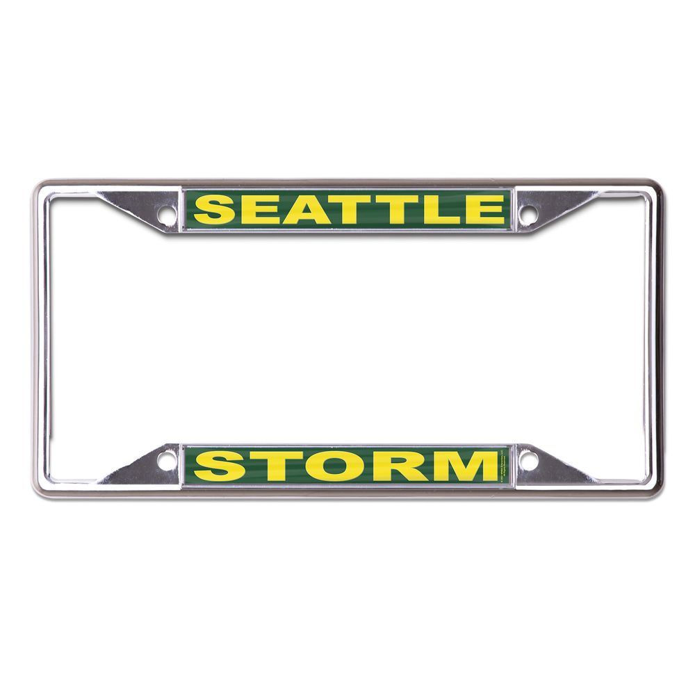 WinCraft Seattle Storm Metal Laser Cut License Plate Frame