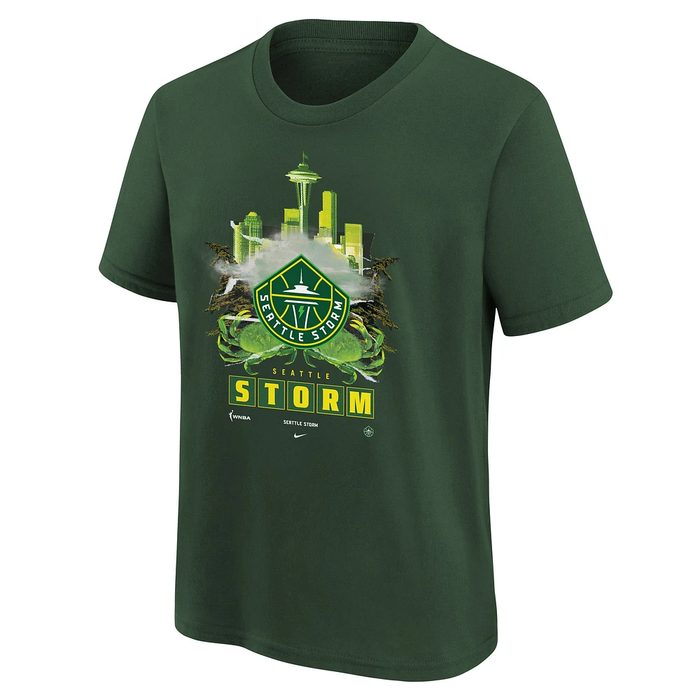 Youth Nike  Green Seattle Storm Original Content T-Shirt