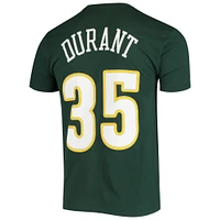 Mitchell & Ness Kevin Durant vert Seattle SuperSonics Hardwood Classics Stitch Name Number T-shirt pour hommes