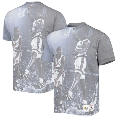 T-shirt graphique Mitchell & Ness Seattle SuperSonics Above the Rim pour homme