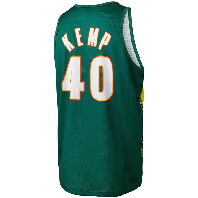 Débardeur vert Seattle SuperSonics Slam Player de Mitchell & Ness Shawn Kemp pour hommes