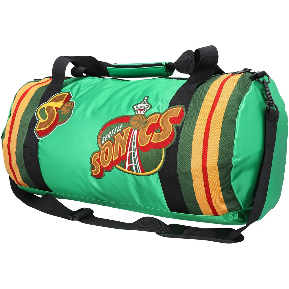 Boston Celtics MOJO 27'' 2-Wheel Drop Bottom Rolling Duffel Bag - Black