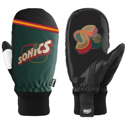Seattle SuperSonics Classic Snow Mittens