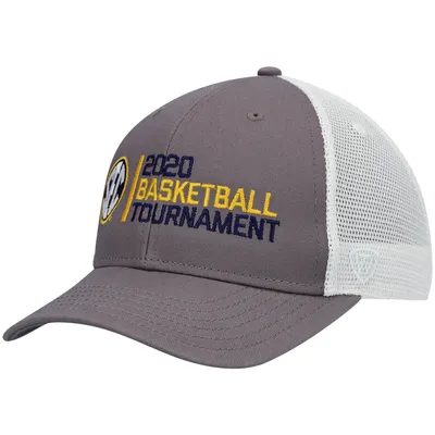 2020 SEC Men's Basketball Tournament Top of the World Event Mesh Adjustable Hat - Gray