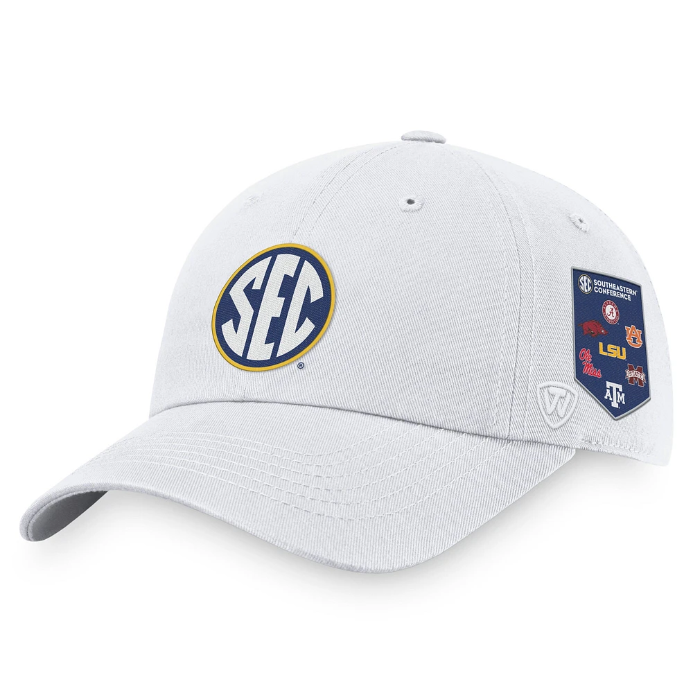 Casquette réglable Top of the World SEC Banner pour homme