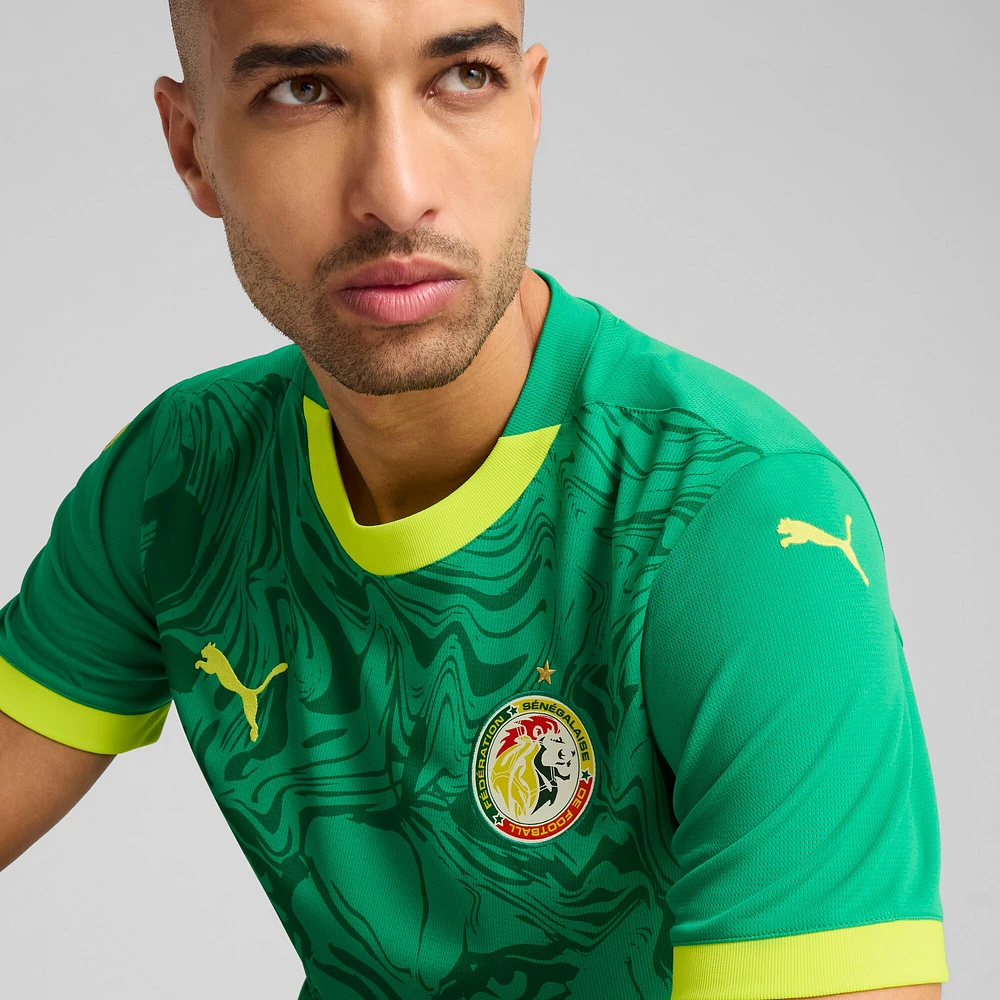 Maillot réplique extérieur Puma Green de l'équipe nationale du Sénégal 2025 pour homme