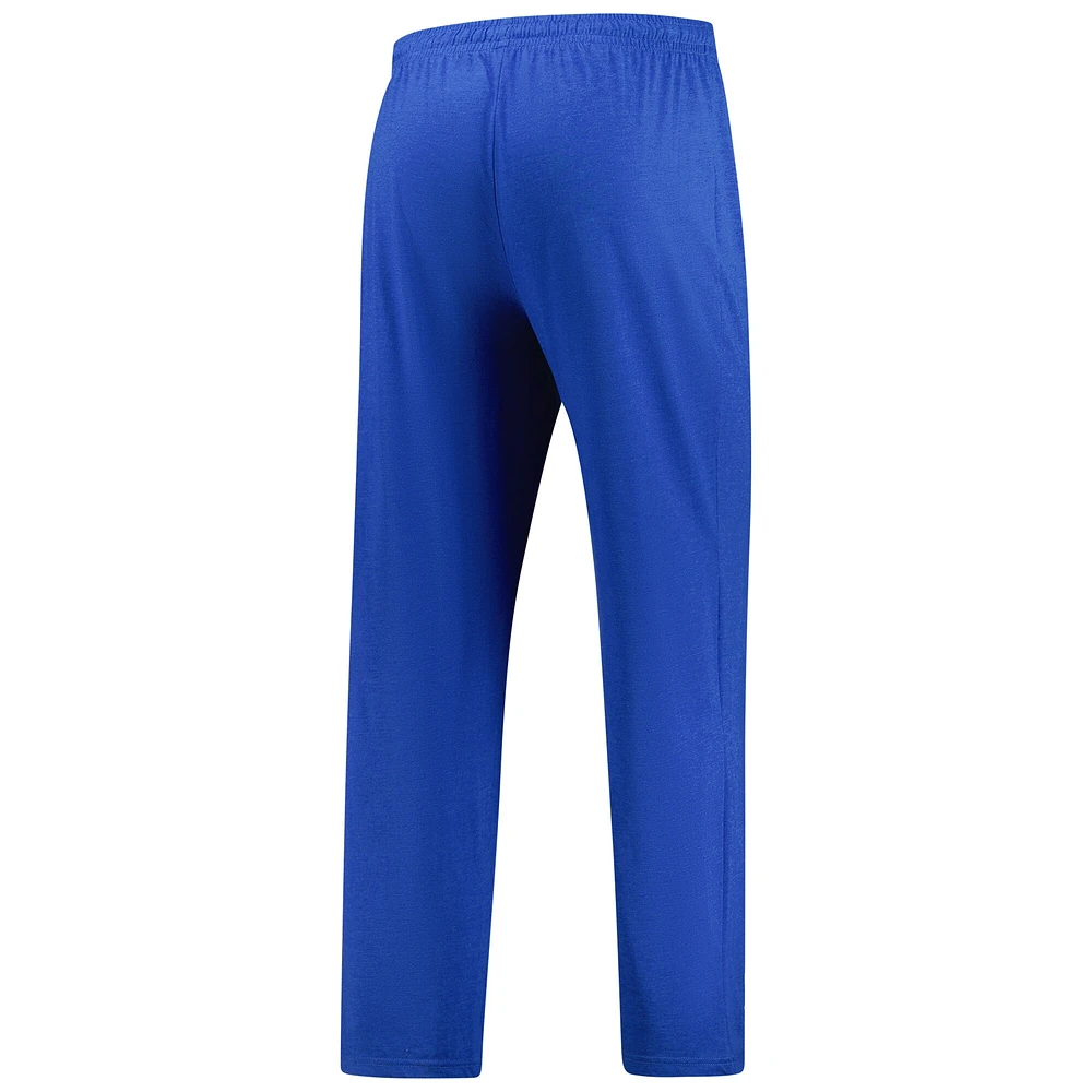 Men's Concepts Sport Blue/Heathered Charcoal Seton Hall Pirates Meter Long Sleeve T-Shirt & Pants Sleep Set