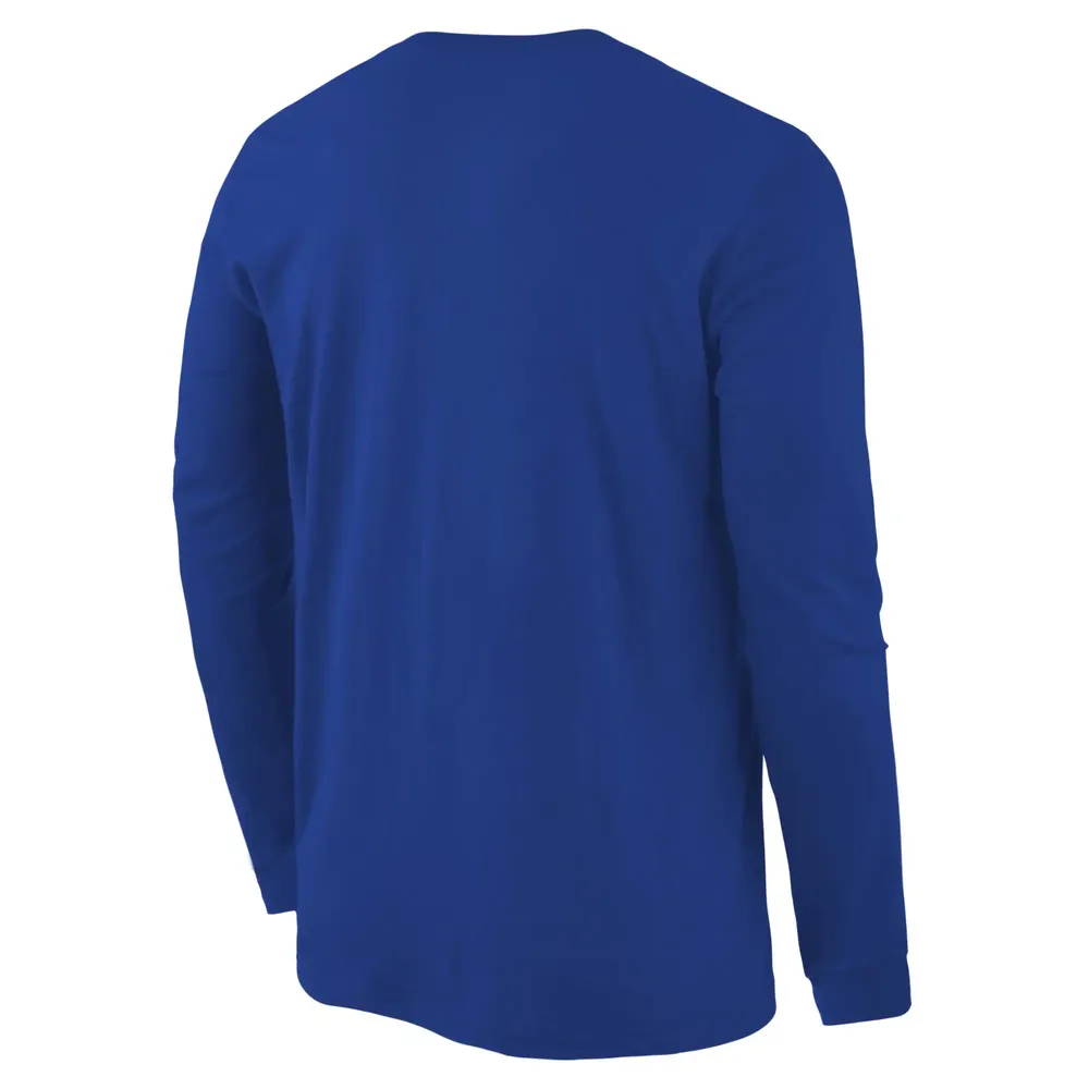 Men's Blue Seton Hall Pirates Long Sleeve T-Shirt