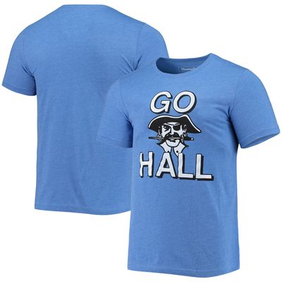 Men's Homefield Heathered Blue Seton Hall Pirates Vintage Go T-Shirt