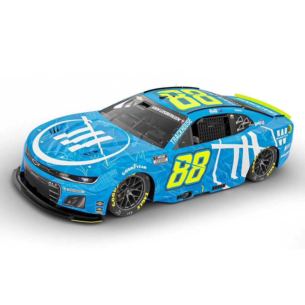 Action Racing Shane van Gisbergen 2025 #88 Trackhouse 1:24 Autographed Regular Paint Die-Cast Chevrolet ZL1