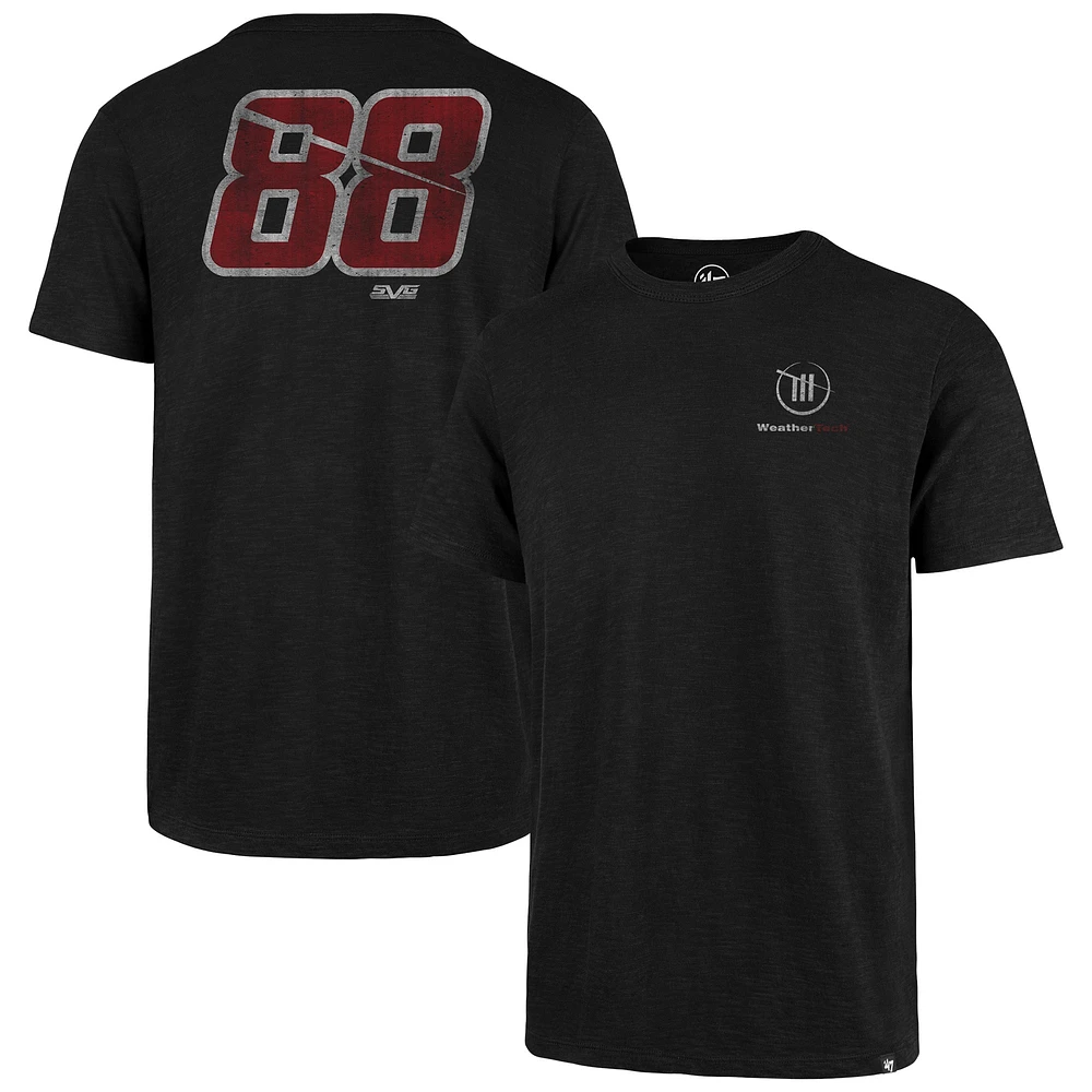 Men's '47 Black Shane van Gisbergen WeatherTech Backer Scrum T-Shirt