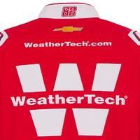 Men's JH Design Red Shane van Gisbergen WeatherTech Full-Snap Twill Uniform Jacket