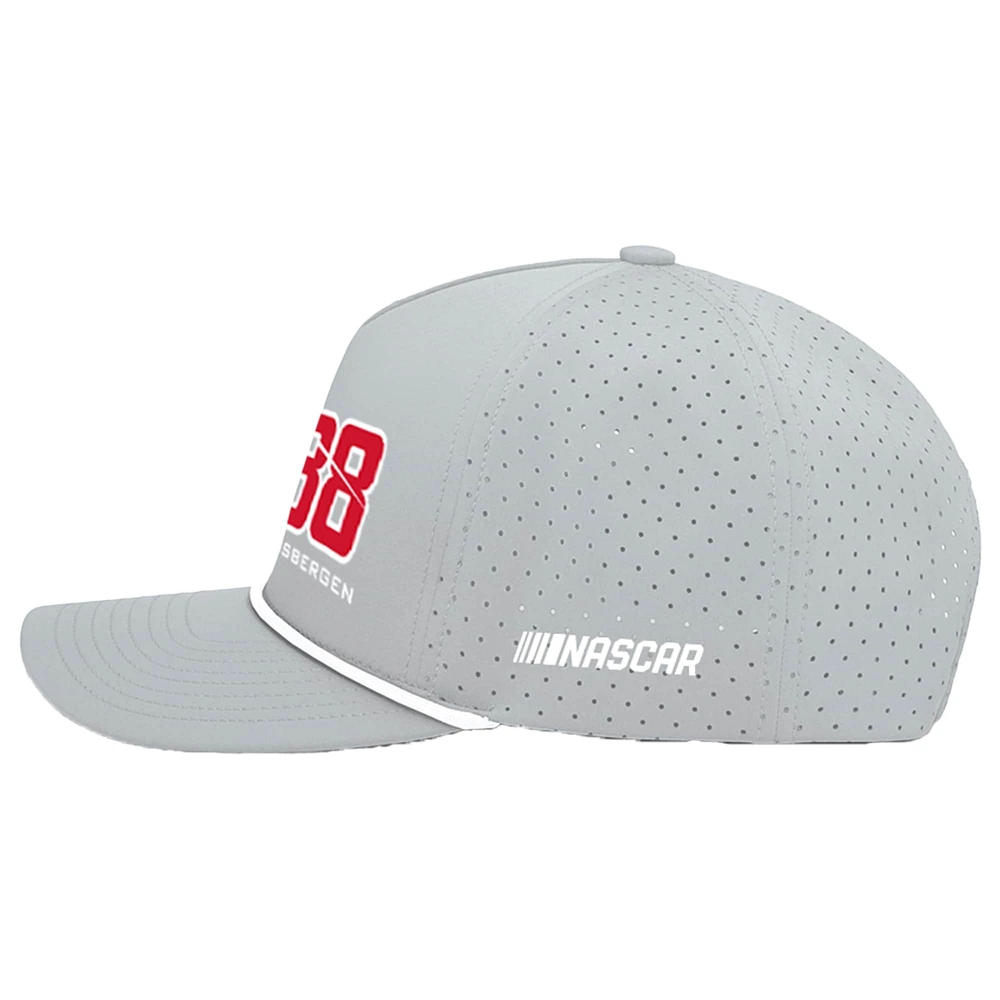 Men's Trackhouse Racing Team Collection Grey Shane van Gisbergen WeatherTech Cruisin Adjustable Hat