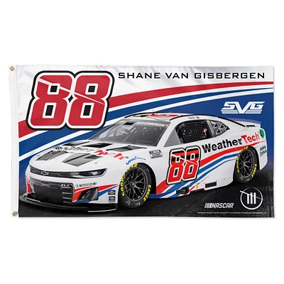 WinCraft Shane van Gisbergen WeatherTech 3' x 5' One-Sided Deluxe Flag