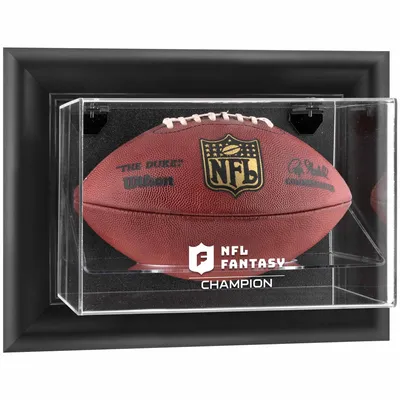 Fanatics Authentic Framed NFL Fantasy Football Champion Wall-Mountable Team Logo Football Display Case