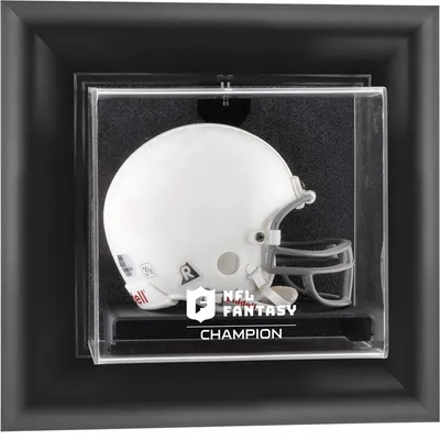 Fanatics Authentic Framed NFL Fantasy Football Champion Wall-Mountable Team Logo Mini Helmet Display Case