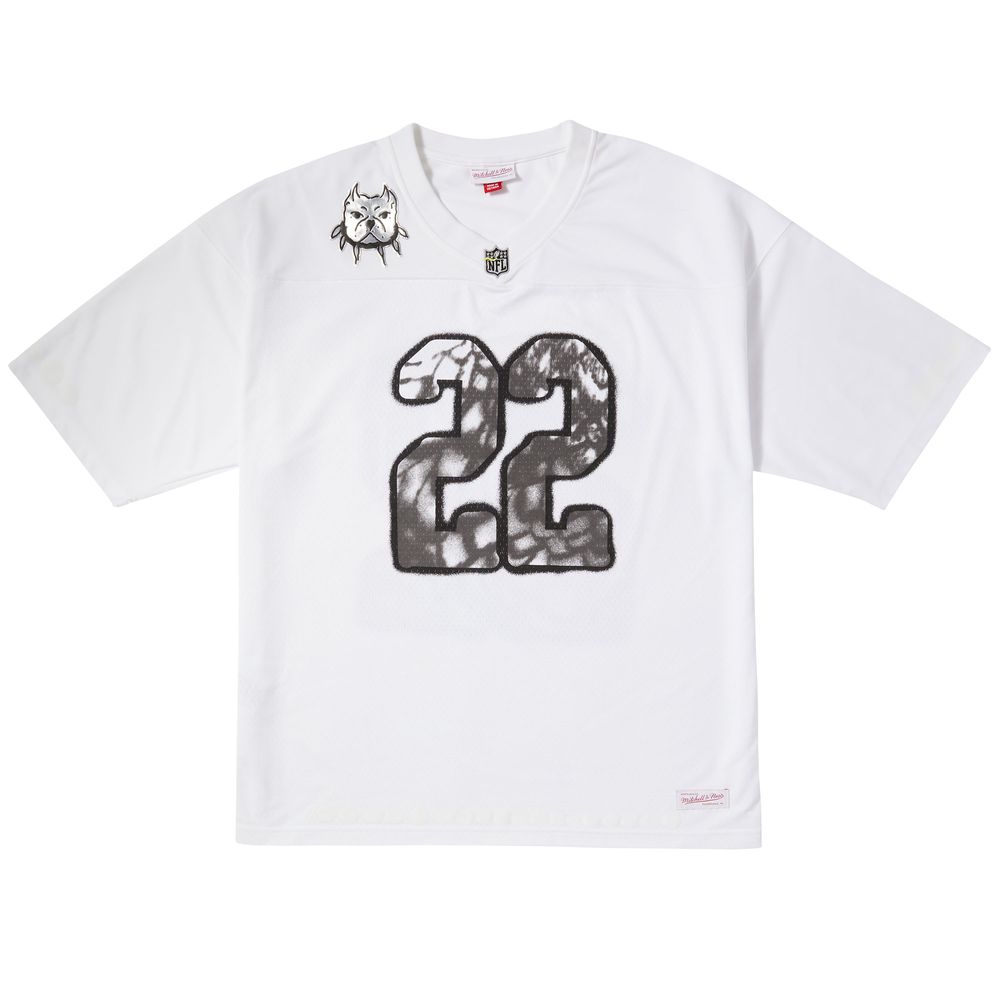Men's Mitchell & Ness White ÑFL Por La Cultura x CHITO Limited Edition Jersey