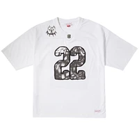 Maillot Mitchell & Ness blanc ÑFL Por La Cultura x CHITO pour hommes en édition limitée