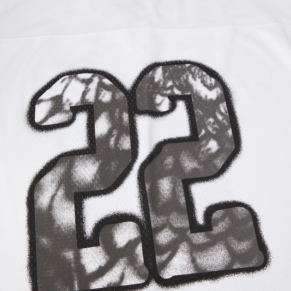 Maillot Mitchell & Ness blanc ÑFL Por La Cultura x CHITO pour hommes en édition limitée