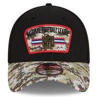 Men's New Era Black/Camo NFL 2021 Salute To Service