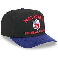 Men's New Era  Black/Navy NFL 2025 NFL Draft A-Frame 9FIFTY Snapback Hat