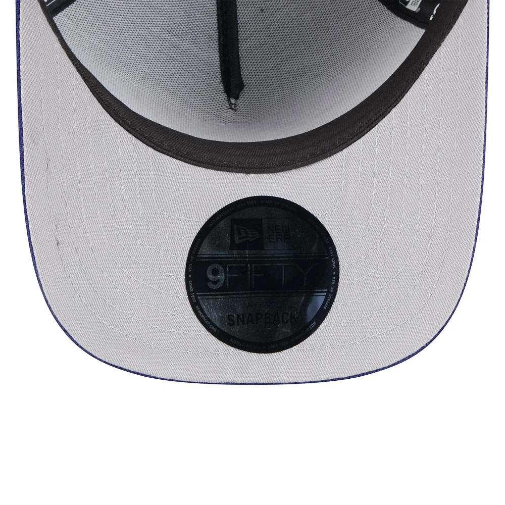 Men's New Era  Black/Navy NFL 2025 NFL Draft A-Frame 9FIFTY Snapback Hat