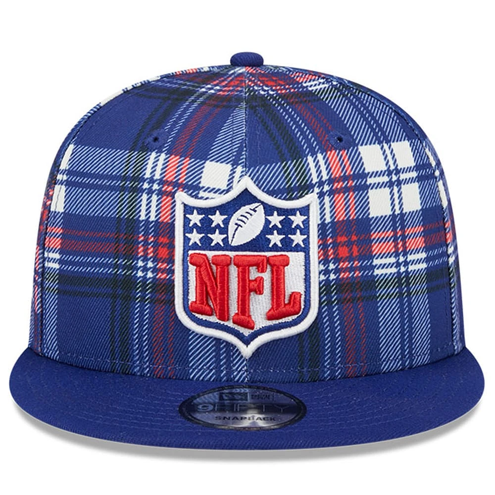 Men's New Era Blue NFL 2024 Sideline Statement 9FIFTY Snapback Hat