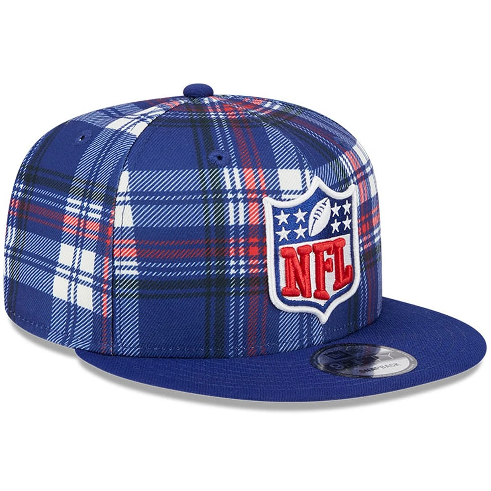 Men's New Era Blue NFL 2024 Sideline Statement 9FIFTY Snapback Hat