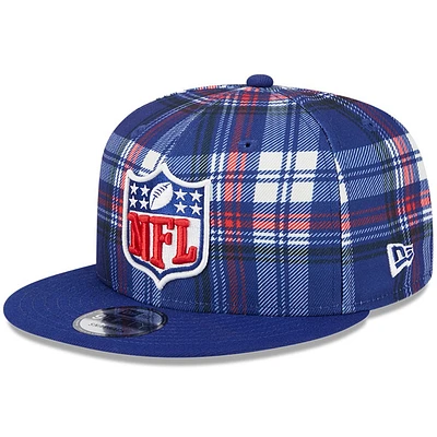 Casquette Snapback 9FIFTY NFL 2024 Sideline Statement New Era bleue pour homme