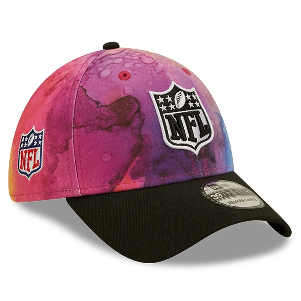 New Era 2022 NFL Crucial Catch 39THIRTY Flex Hat - Pink/Black