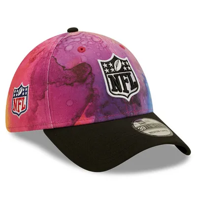 New Era 2022 NFL Crucial Catch 39THIRTY Flex Hat - Pink/Black