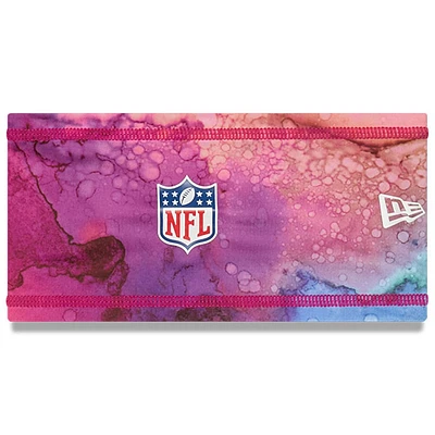 Bandeau pour homme New Era 2022 NFL Crucial Catch rose