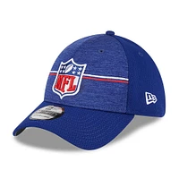 Casquette New Era Royal 2023 NFL Training Camp 39THIRTY Flex Fit pour homme