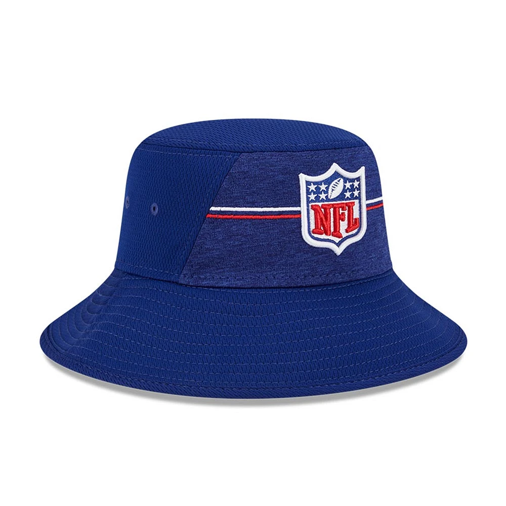 Men's New Era  Royal Shield Merchandise 2023 NFL Training Camp Stretch Bucket Hat