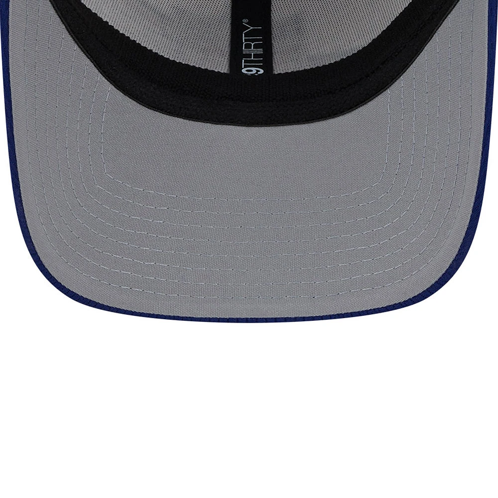 Casquette flex 39THIRTY Sideline NFL 2023 New Era pour homme, blanc/bleu marine