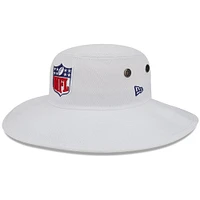 Men's New Era White 2023 NFL Training Camp Panama Bucket Hat