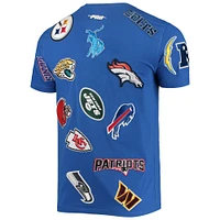 Men's Pro Standard Royal NFL League Wordmark T-Shirt