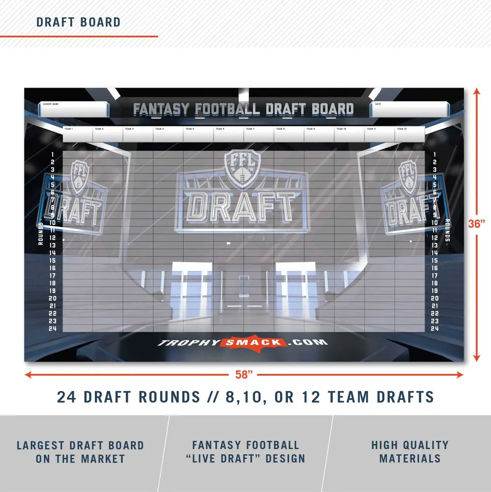 Lids NFL 2022 Fantasy Football Draft Kit Brazos Mall